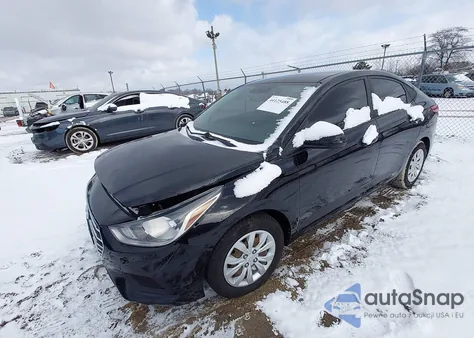 2021 Hyundai Accent Se from USA, damaged, VIN 3KPC24A68ME151120